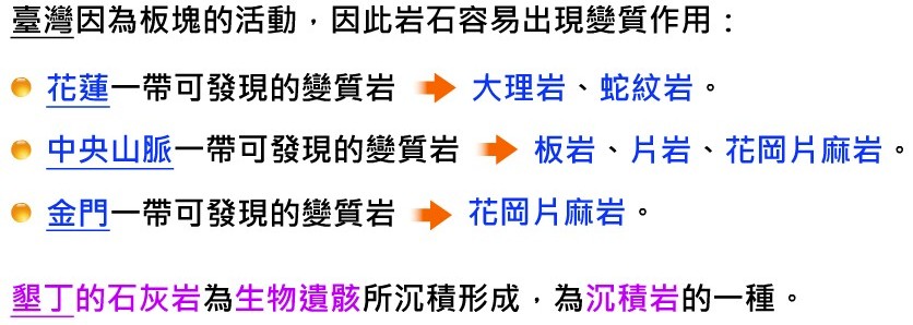 岩石與礦物