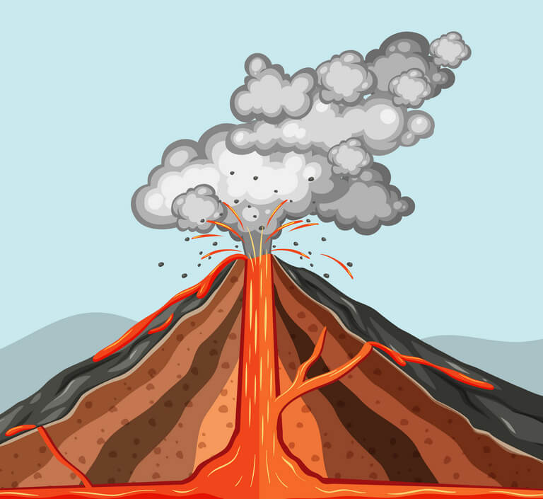 日本火山噴發...